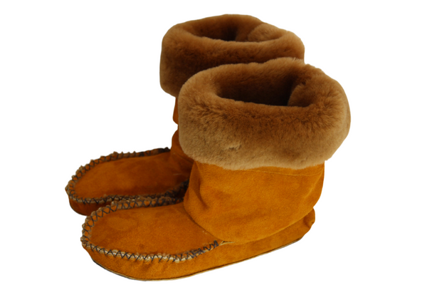 Sheepskin Cuff Boots