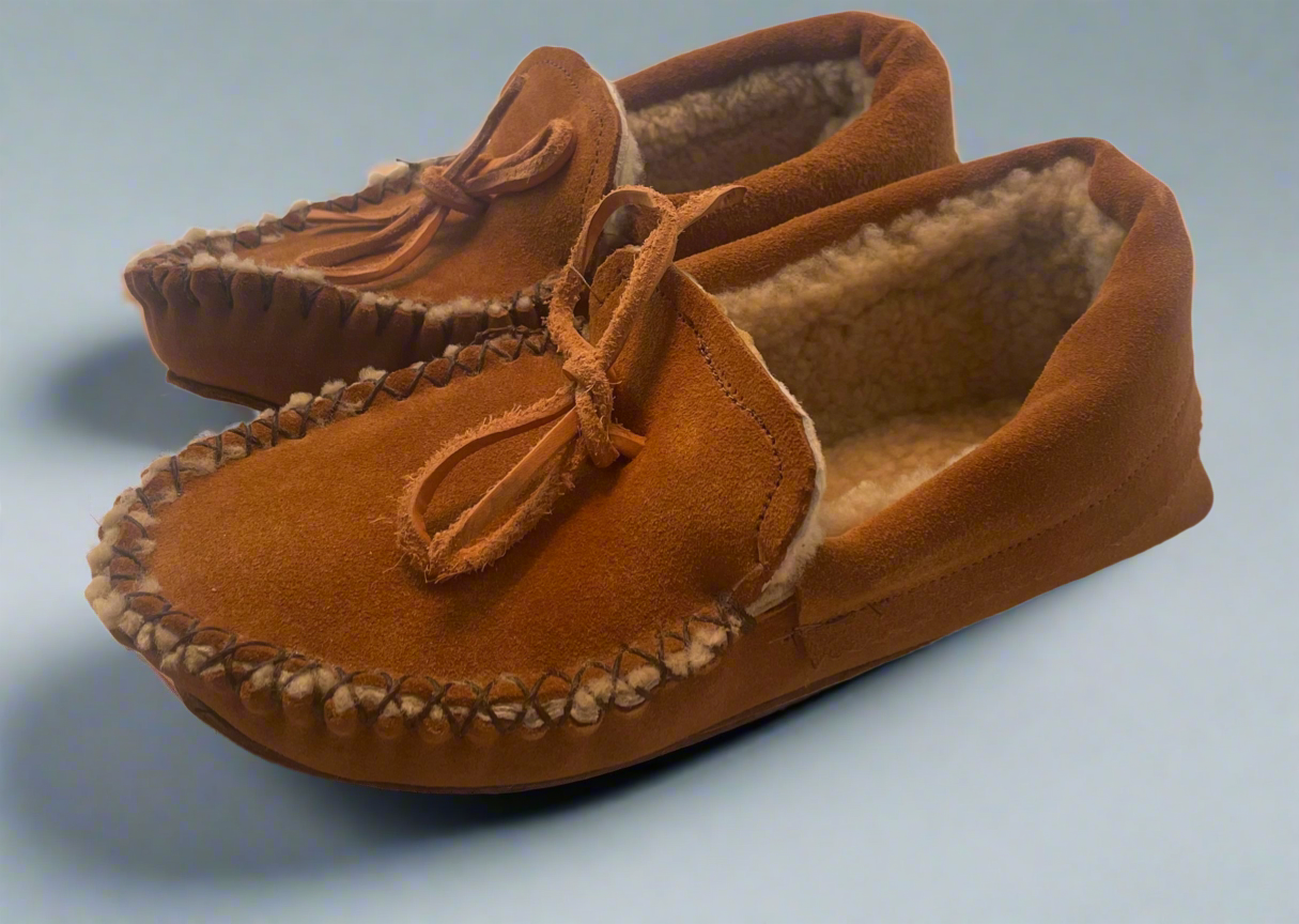 Suede Sheepskin Slippers Canada