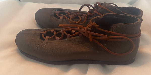 Sandal Leather Shoe