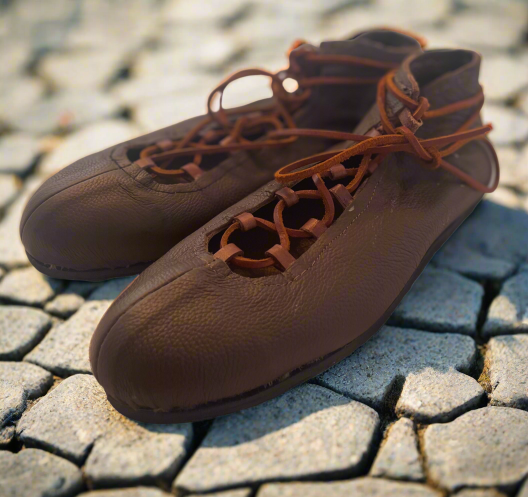 Chaussure en cuir sandale