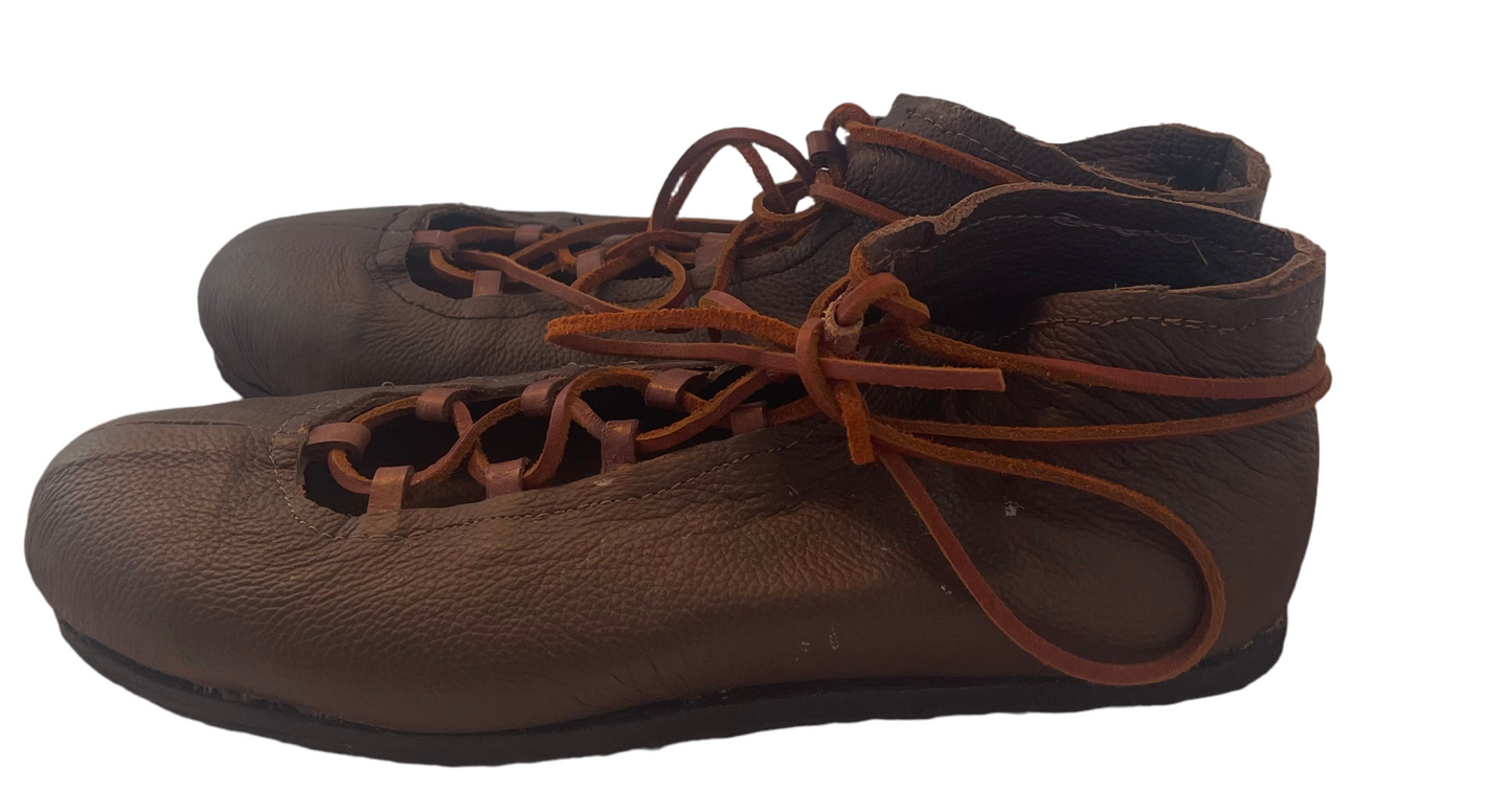 Chaussure en cuir sandale