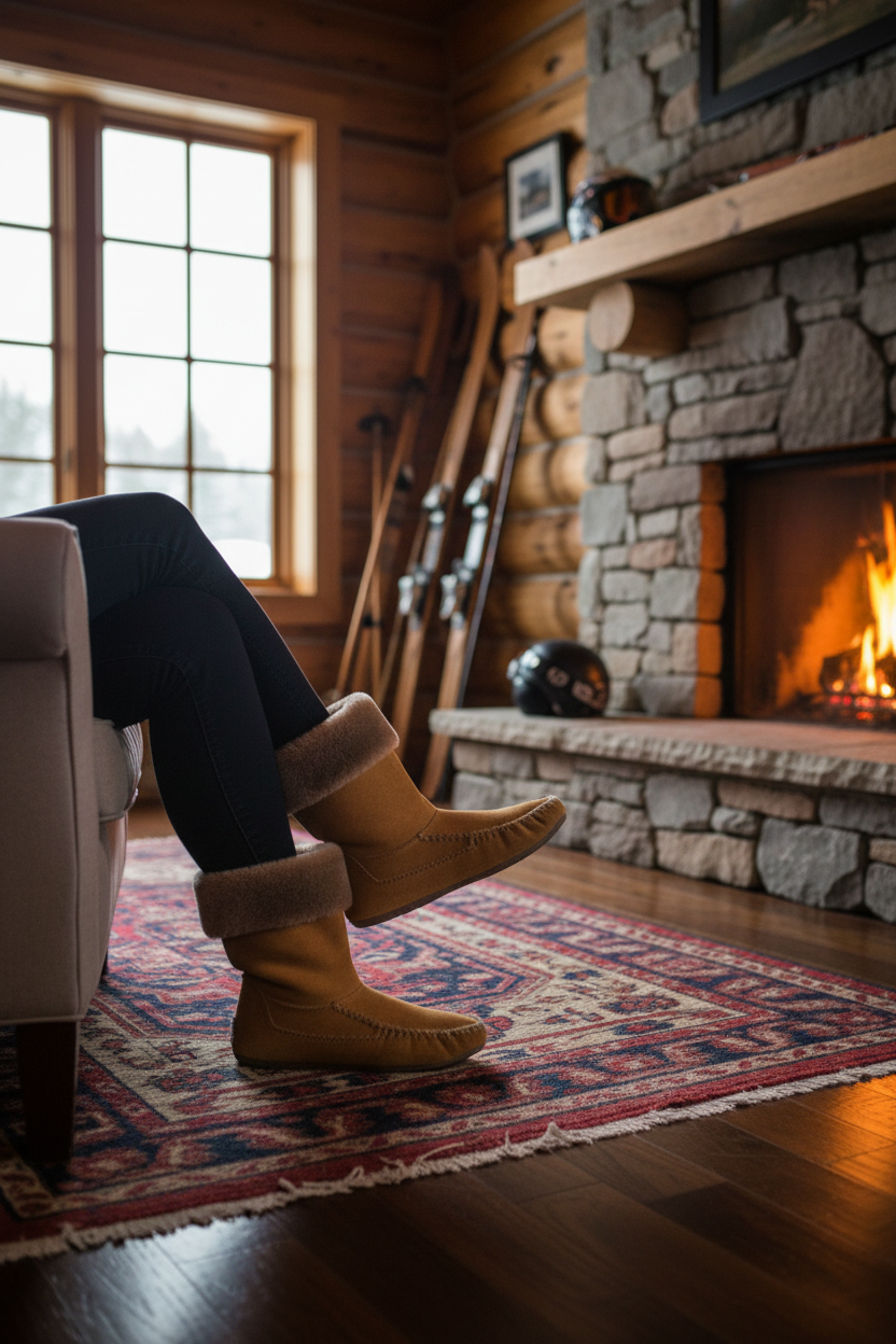 Sheepskin Cuff Boots
