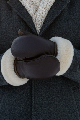 Sheepskin Lined Mittens  Canada