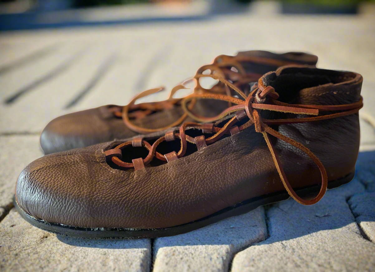 Chaussure en cuir sandale