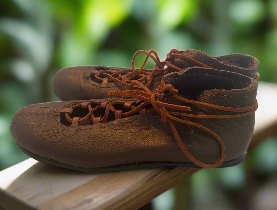 Chaussure en cuir sandale