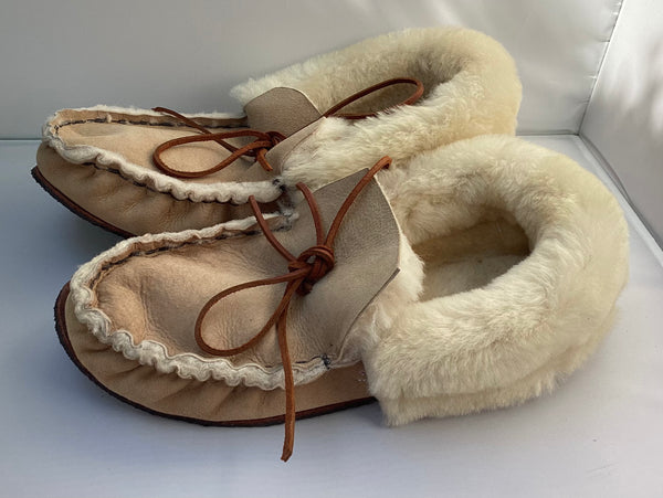 The Sheepskin Cuff Slipper