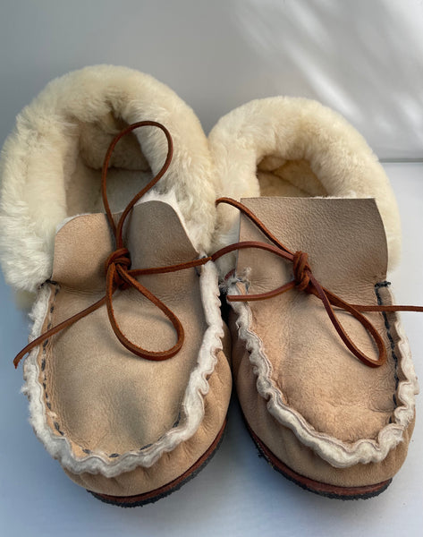 The Sheepskin Cuff Slipper