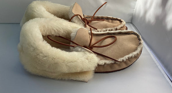 The Sheepskin Cuff Slipper