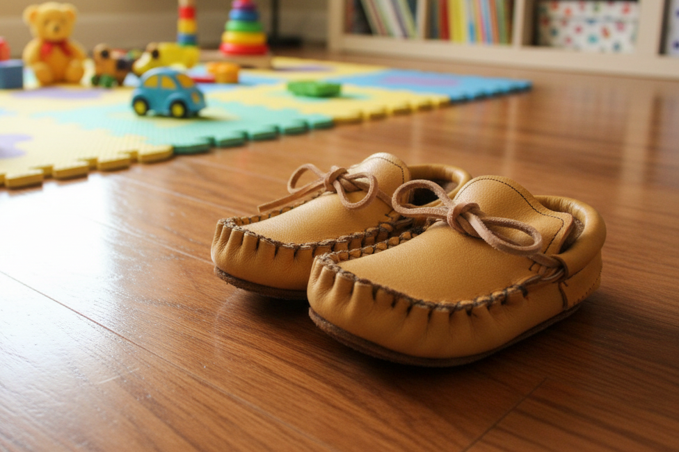 Children's Sheepskin Slippers