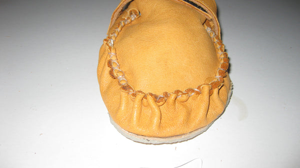 Leather leisure loafers