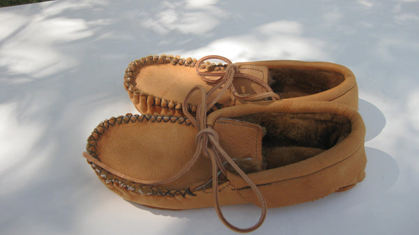 Leather Slippers.