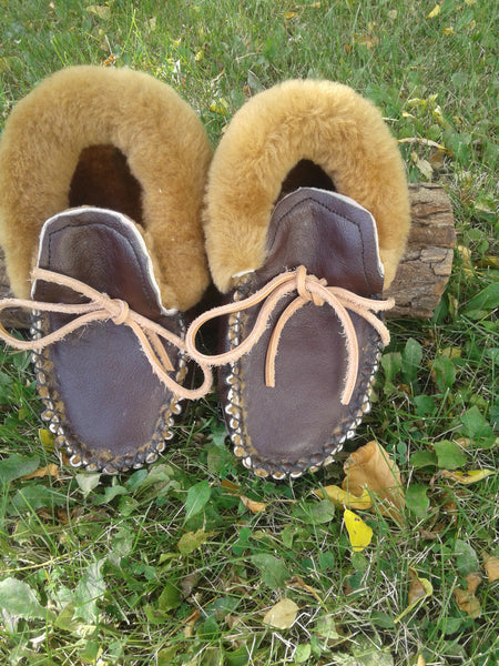 The Sheepskin Cuff Slipper