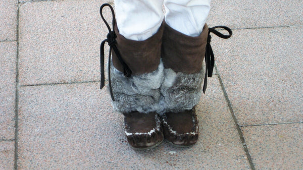 Sheepskin Cuff Boots