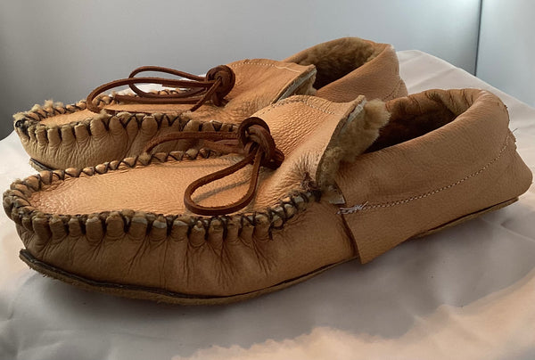 Leather Slippers.