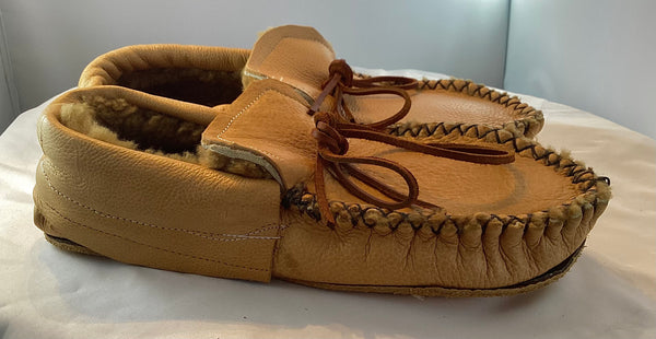 Leather Slippers.