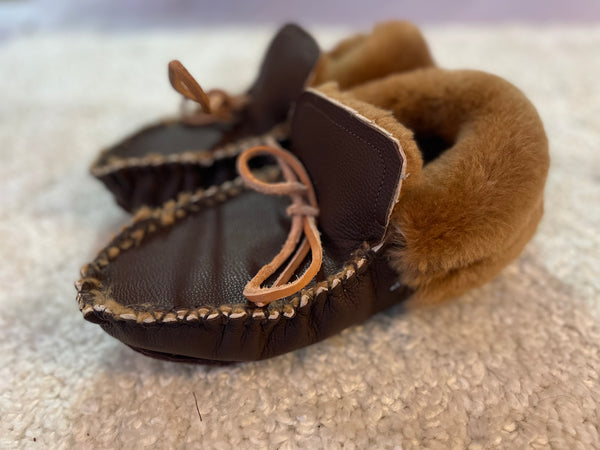 The Sheepskin Cuff Slipper