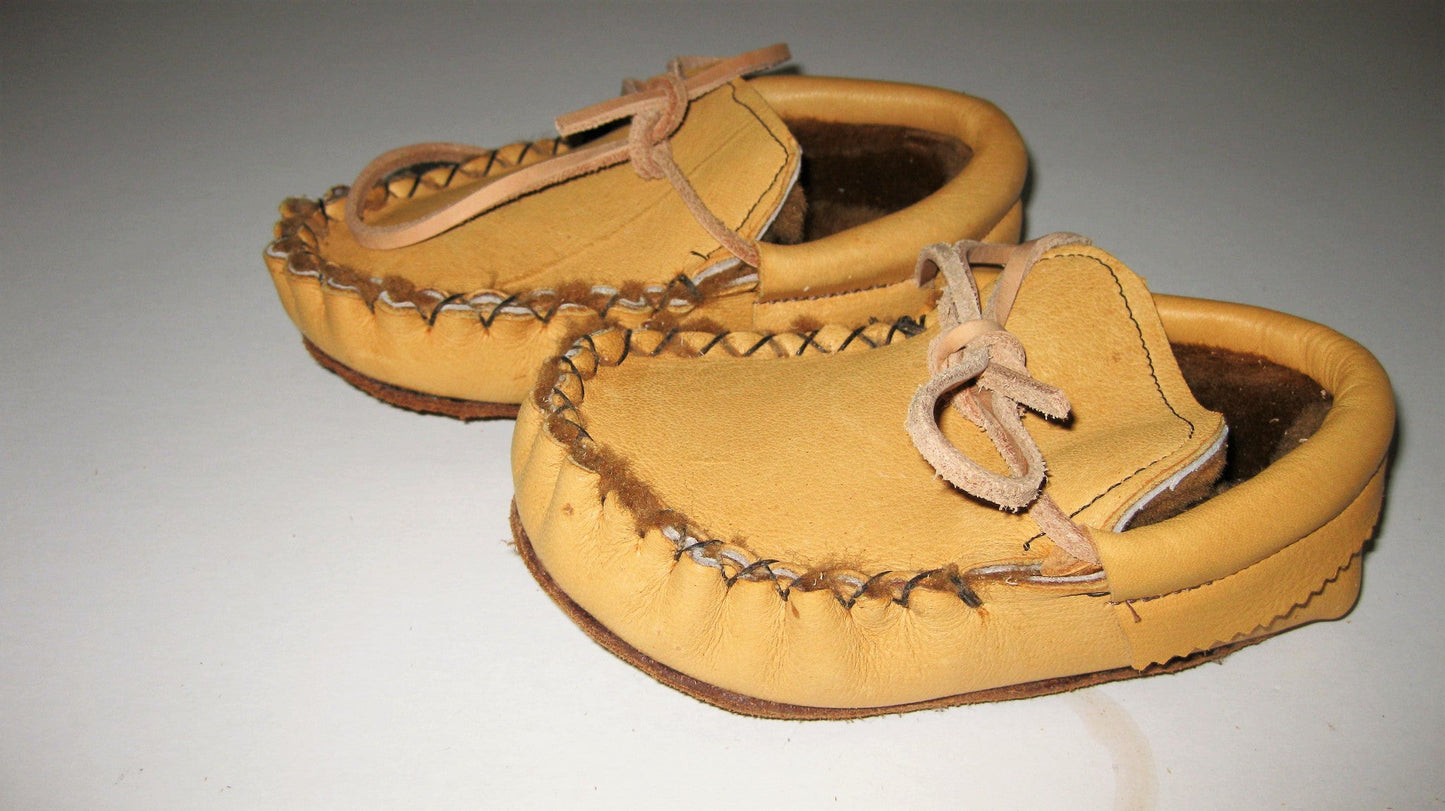 Chaussons en peau de mouton pour enfants