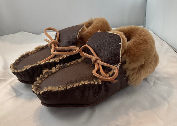The Sheepskin Cuff Slipper