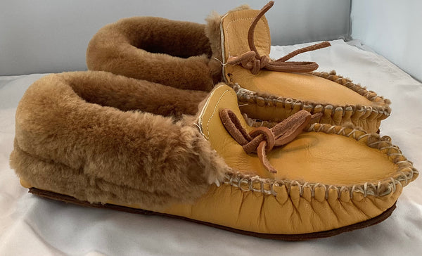 The Sheepskin Cuff Slipper